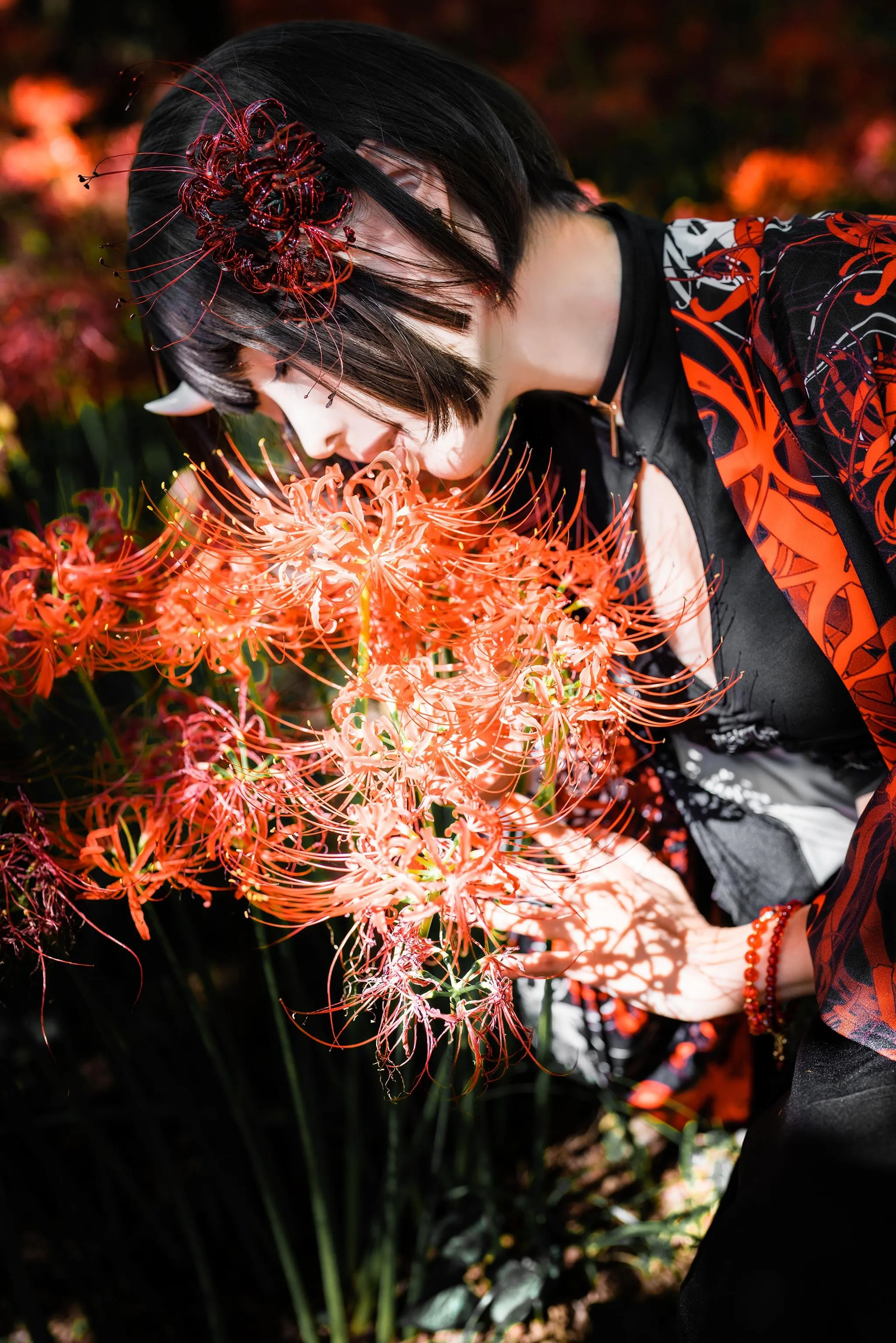 ElyEE子 – NO.129 23年10月订阅-C-Red Higanbana 殷紅彼岸 [36P]插图7